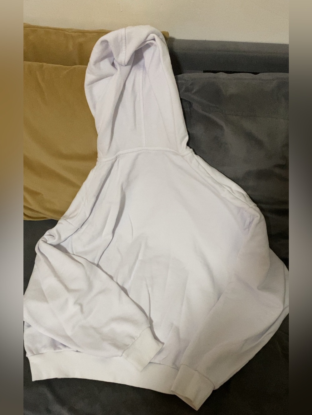 ALO Yoga White Oversized Hoodie - Women's Pullover - Picture 16 of 16